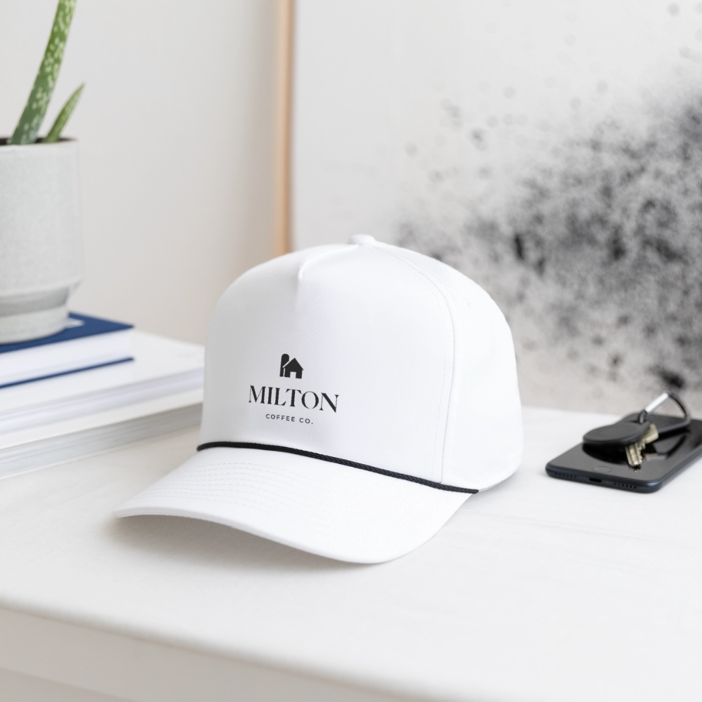 Rope Cap - white/black